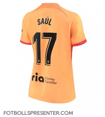 Atletico Madrid Saul Niguez #17 Tredje Matchtröja Dam 2022-23 Kortärmad